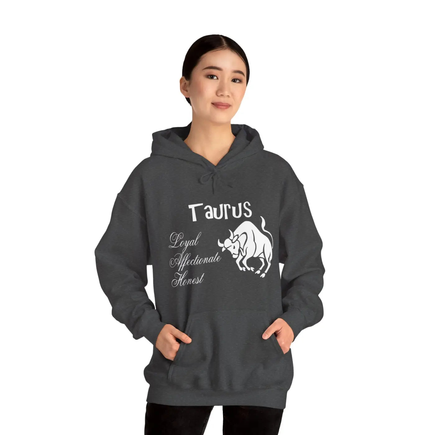 Taurus Sign Hooded Sweatshirt - Celestial Comfort - DipaliZ