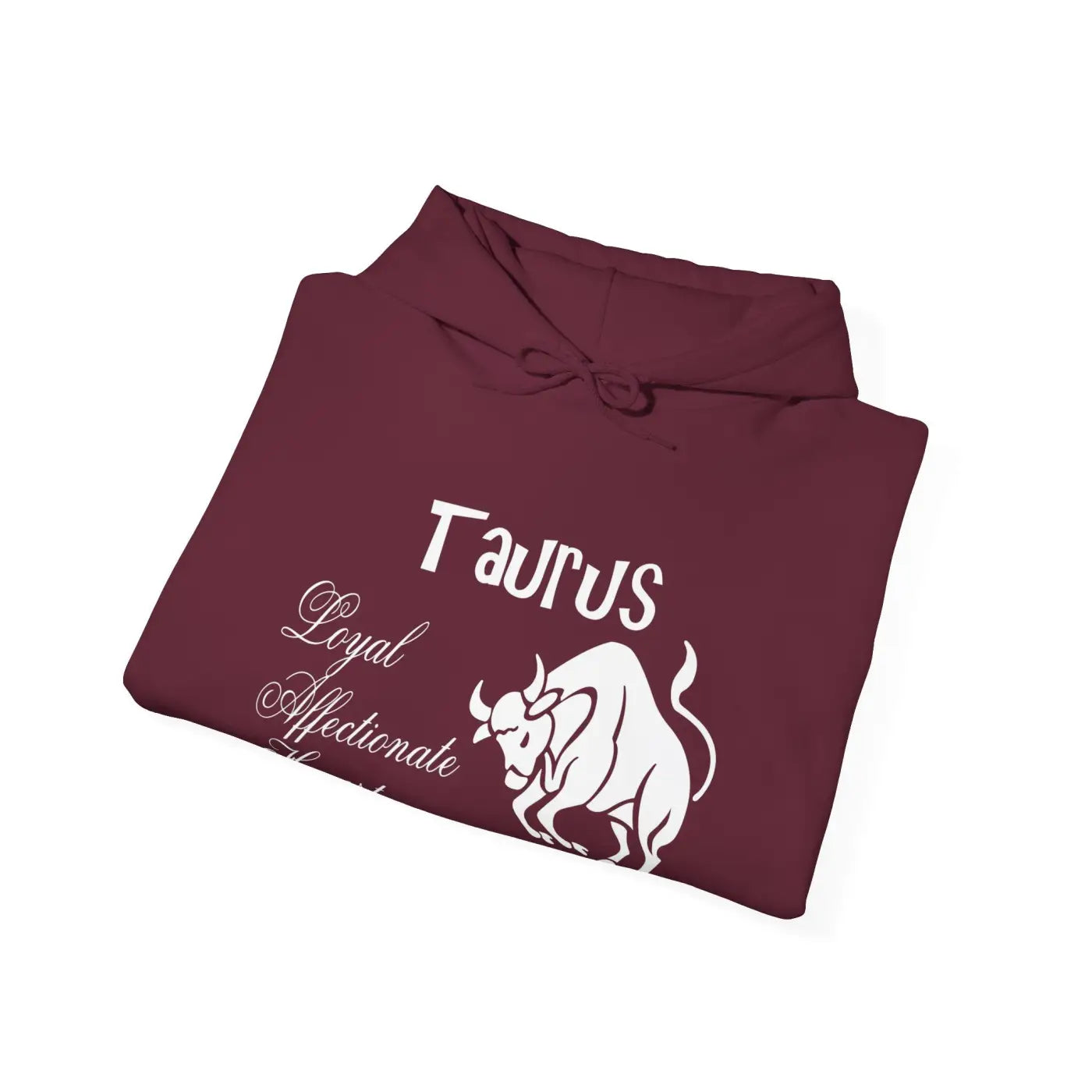 Taurus Sign Hooded Sweatshirt - Celestial Comfort - DipaliZ