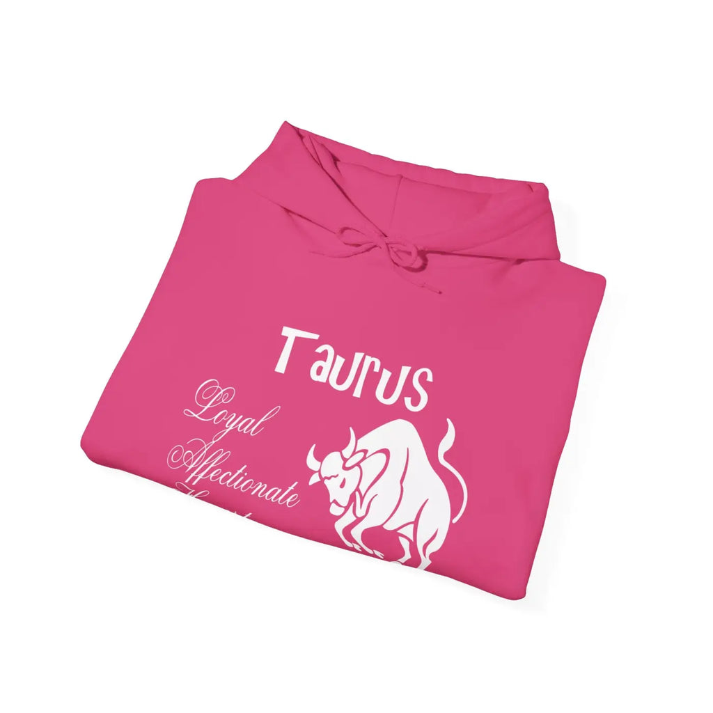 Taurus Sign Hooded Sweatshirt - Celestial Comfort - DipaliZ
