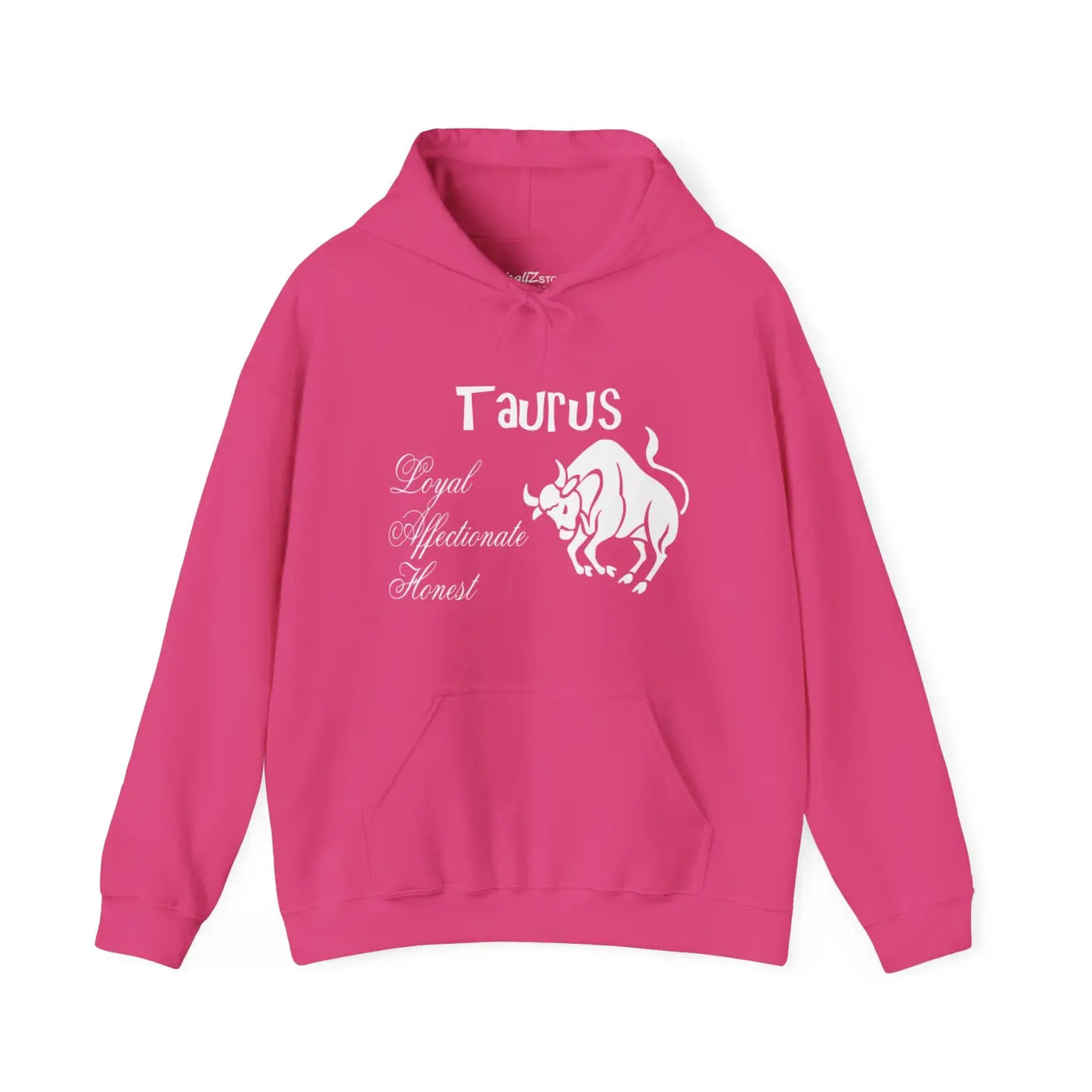 Taurus Sign Hooded Sweatshirt - Celestial Comfort - DipaliZ