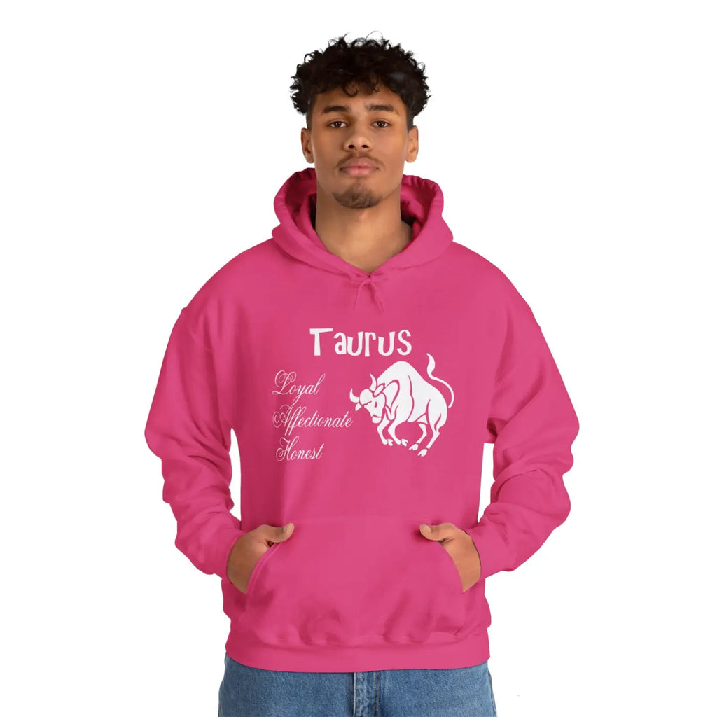 Taurus Sign Hooded Sweatshirt - Celestial Comfort - DipaliZ