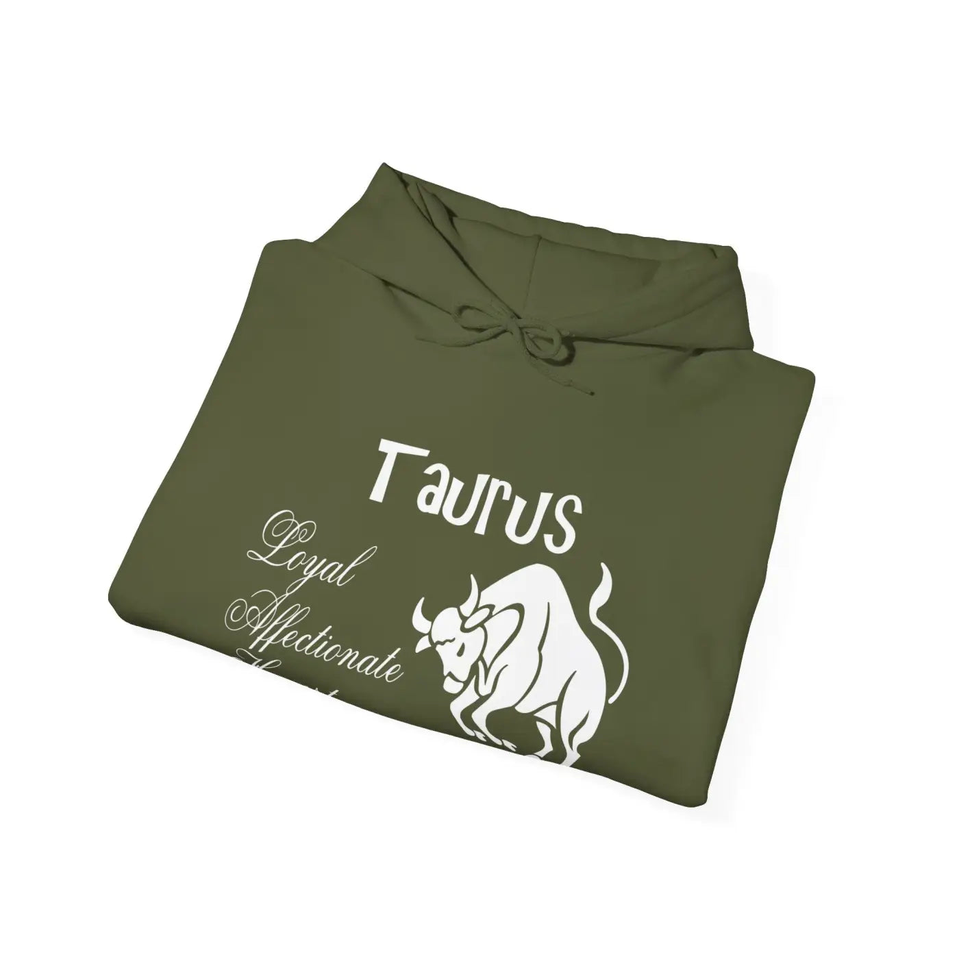 Taurus Sign Hooded Sweatshirt - Celestial Comfort - DipaliZ