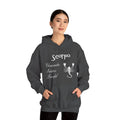 Scorpio Sign Hooded Sweatshirt - Zodiac Comfort Style - DipaliZ