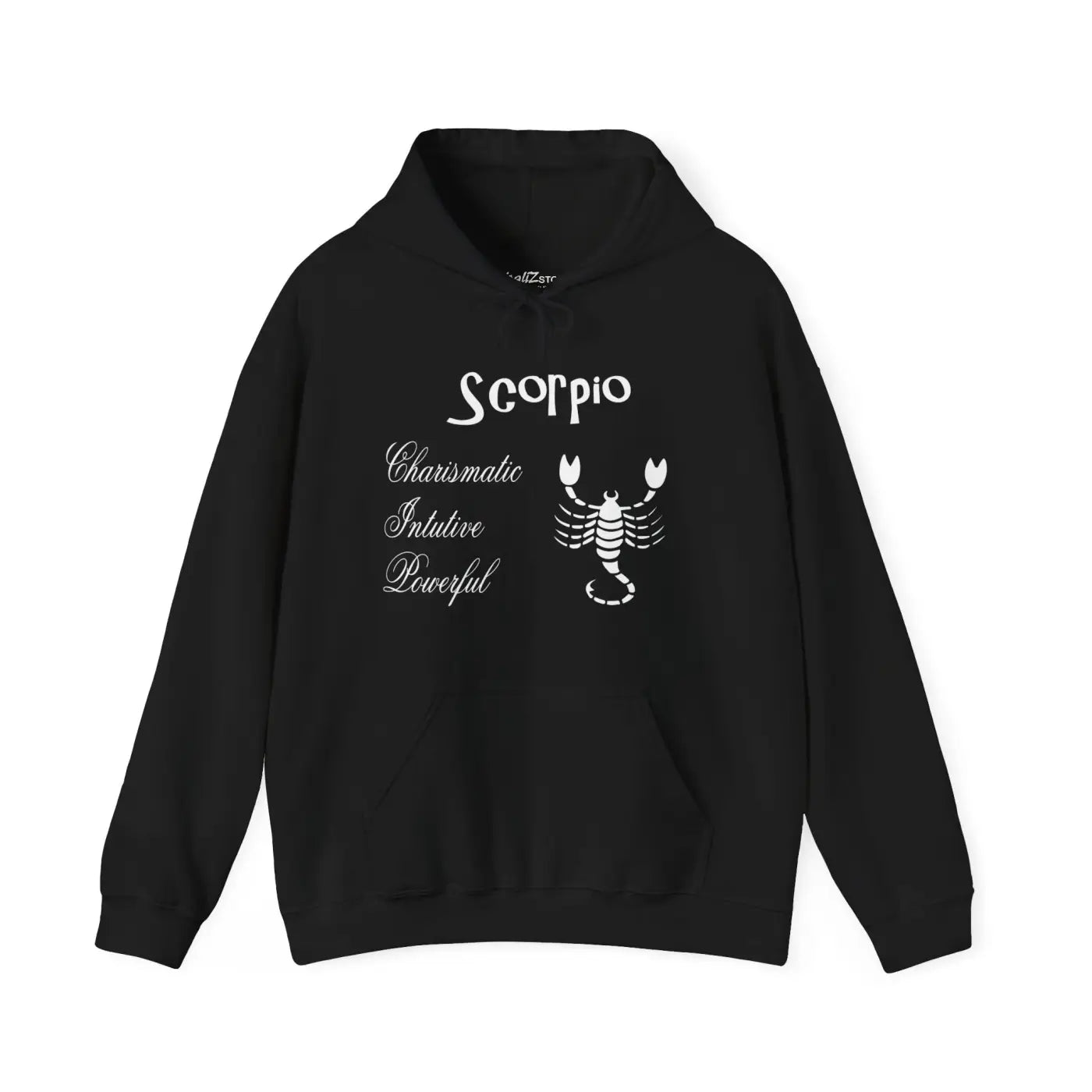 Scorpio Sign Hooded Sweatshirt - Zodiac Comfort Style - DipaliZ