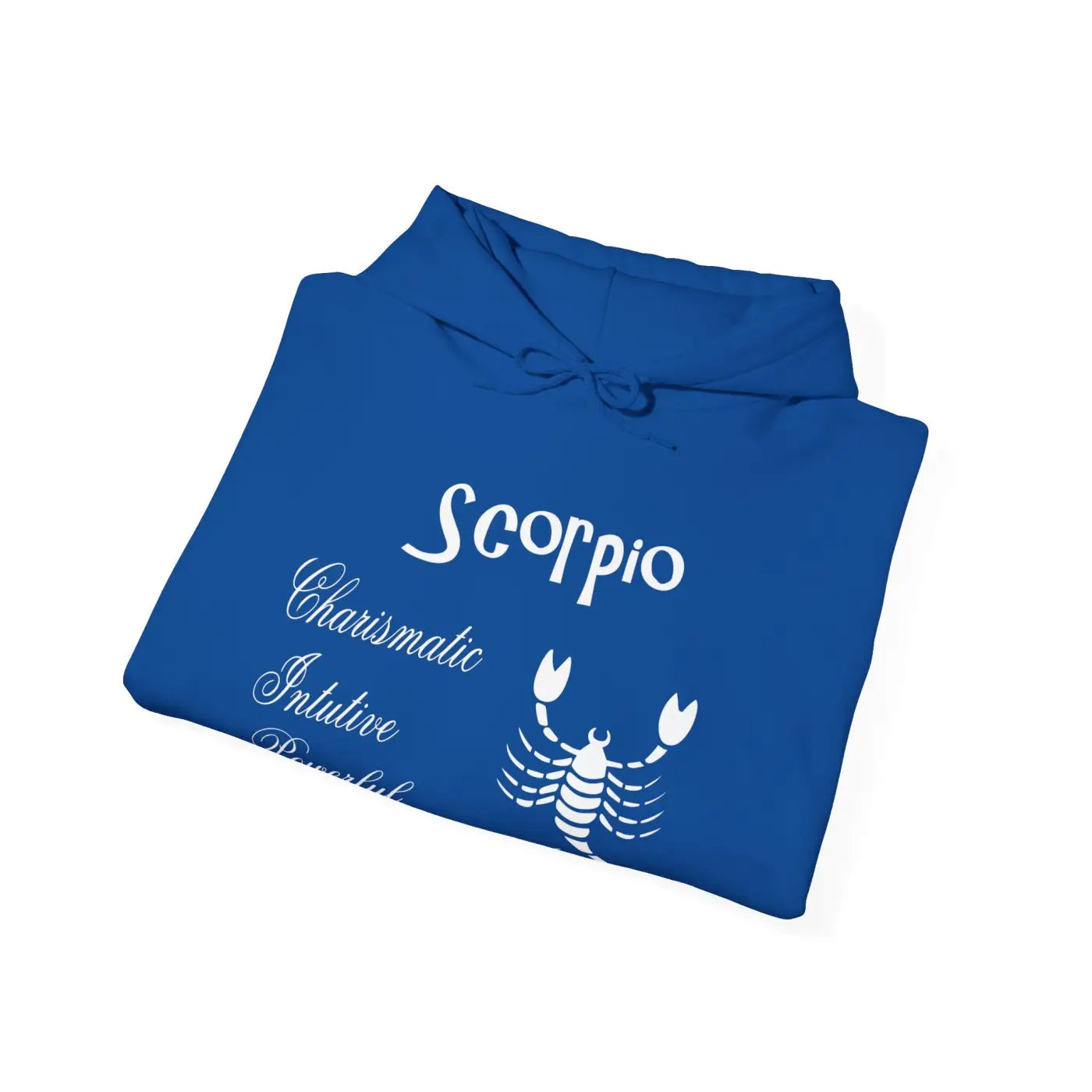 Scorpio Sign Hooded Sweatshirt - Zodiac Comfort Style - DipaliZ