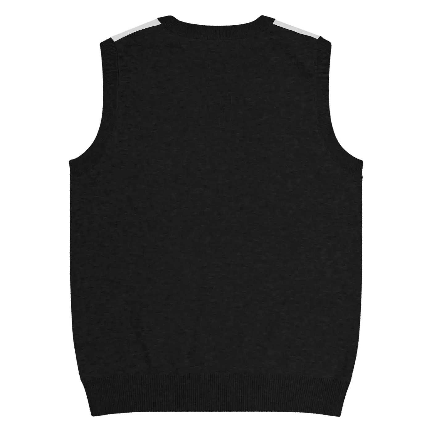 Houndstooth Check Knit V-Neck Vest - Timeless Style - DipaliZ