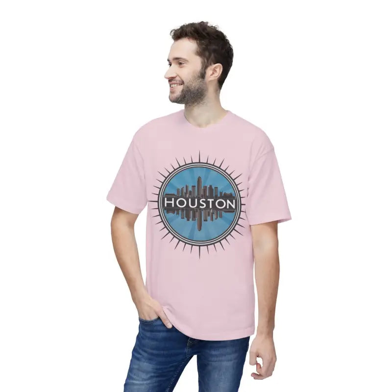 Houston City Skyline T-Shirt - Bold H-Town Design - DipaliZ