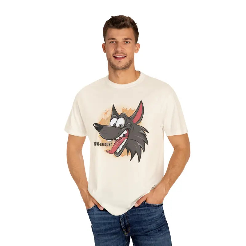 Howlarious Tee - Funny Wolf Eco-Friendly Gift - DipaliZ