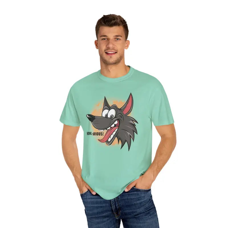 Howlarious Tee - Funny Wolf Eco-Friendly Gift - DipaliZ