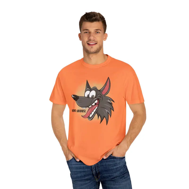 Howlarious Tee - Funny Wolf Eco-Friendly Gift - DipaliZ