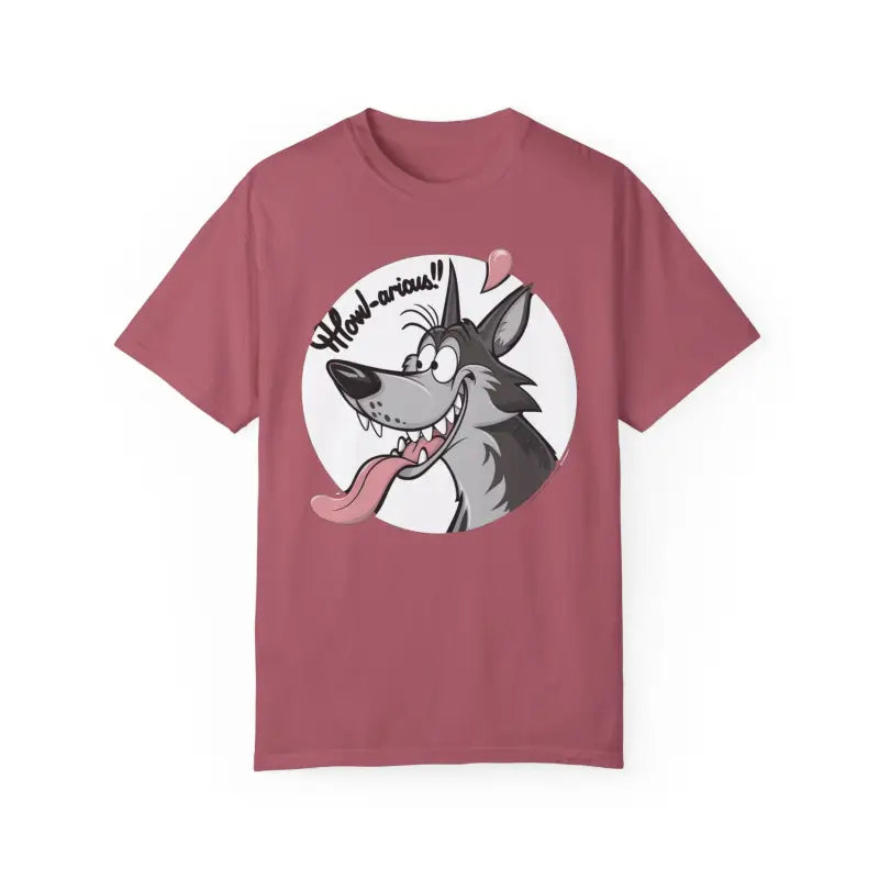 Howlarious Wolf Cotton Tee - Legendary Comfort Style - DipaliZ