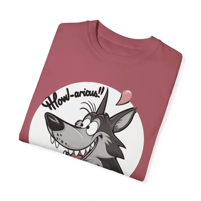Howlarious Wolf Cotton Tee - Legendary Comfort Style - DipaliZ
