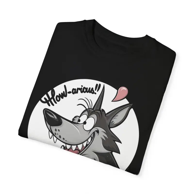 Howlarious Wolf Cotton Tee - Legendary Comfort Style - DipaliZ