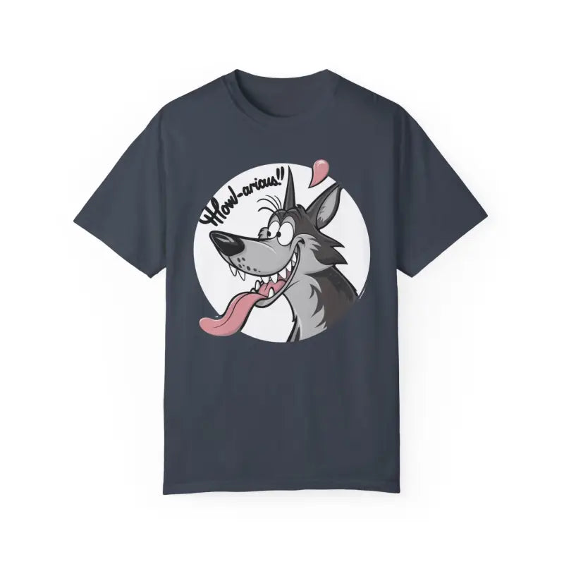 Howlarious Wolf Cotton Tee - Legendary Comfort Style - DipaliZ