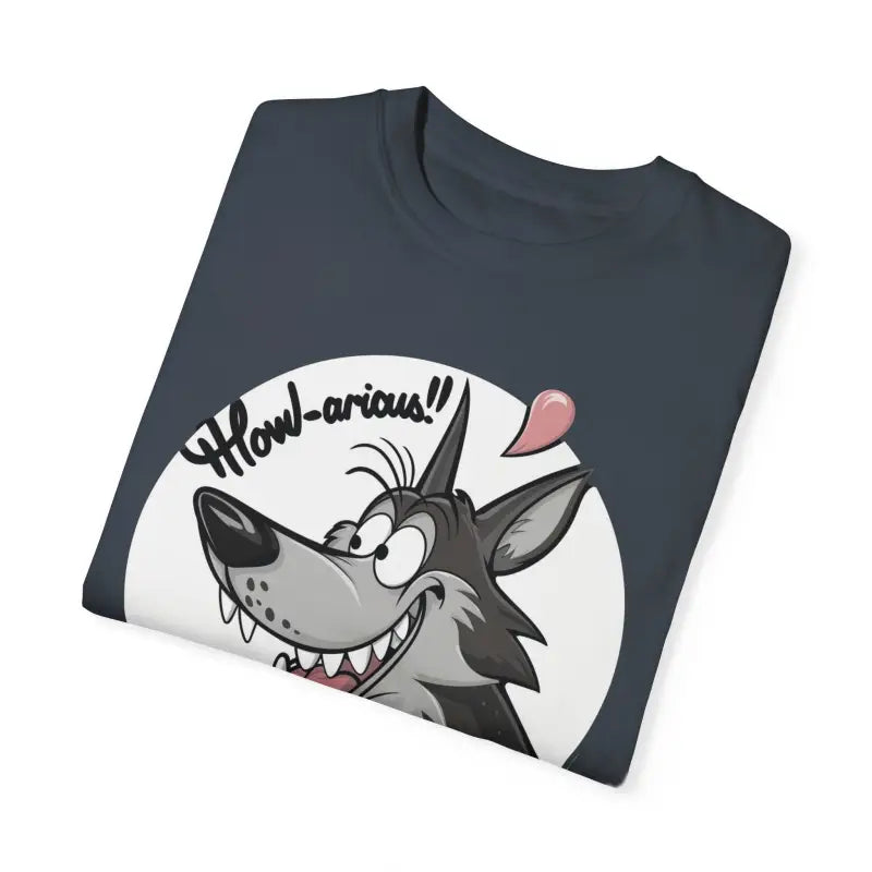 Howlarious Wolf Cotton Tee - Legendary Comfort Style - DipaliZ