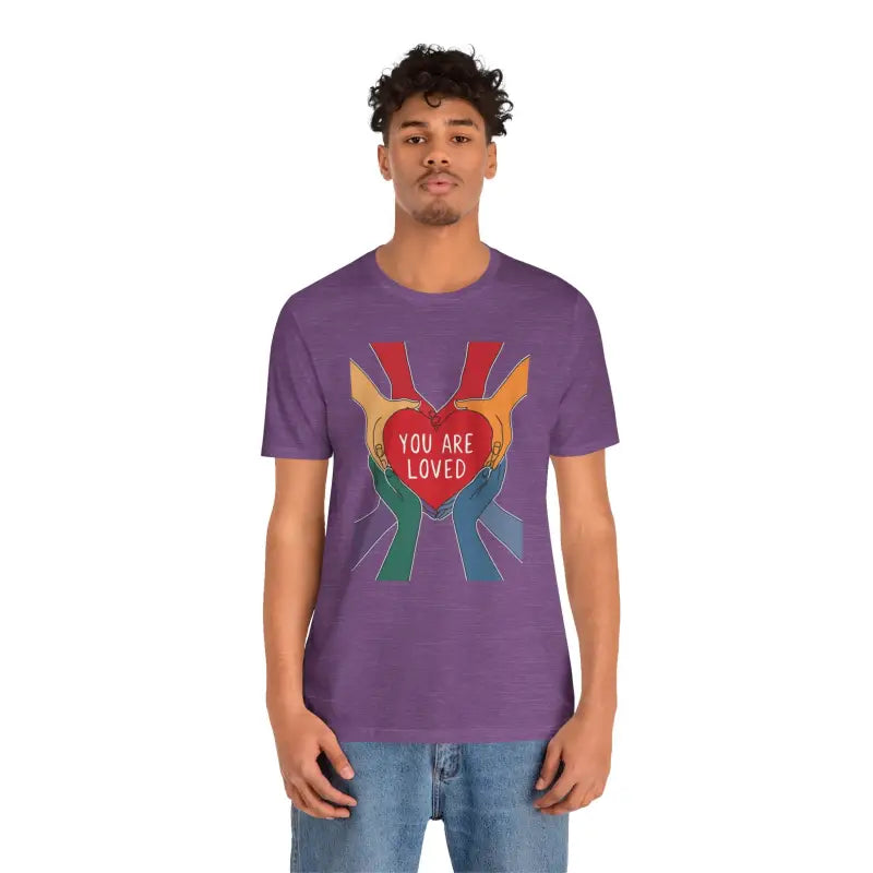 Unisex Jersey Tee - Embrace Self Love Pride Day - DipaliZ