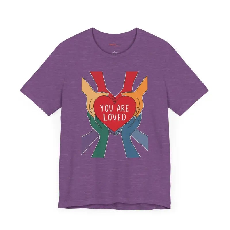 Unisex Jersey Tee - Embrace Self Love Pride Day - DipaliZ