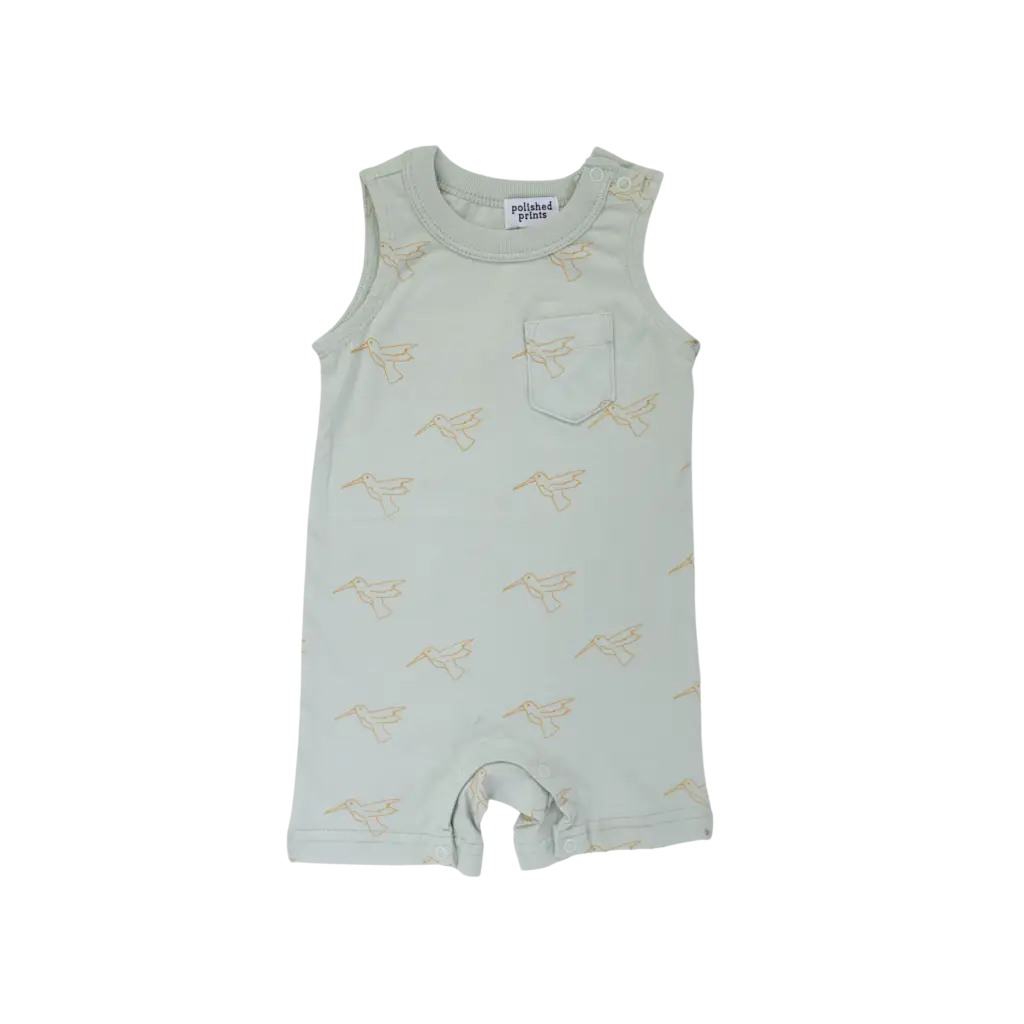 Hummingbird Pocket Playsuit for your Little Adventurer