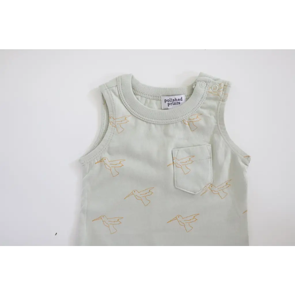 Hummingbird Pocket Playsuit for your Little Adventurer