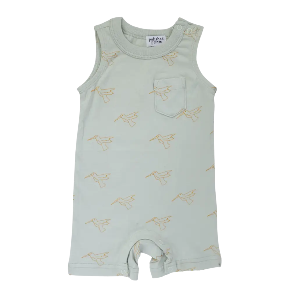 Hummingbird Pocket Playsuit for your Little Adventurer