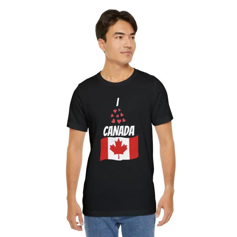 Unisex Canada Tee - Canadian Pride for True North Fans - DipaliZ