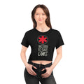 I Was Born To Save Lives AOP Crop Tee - Superhero Style - DipaliZ