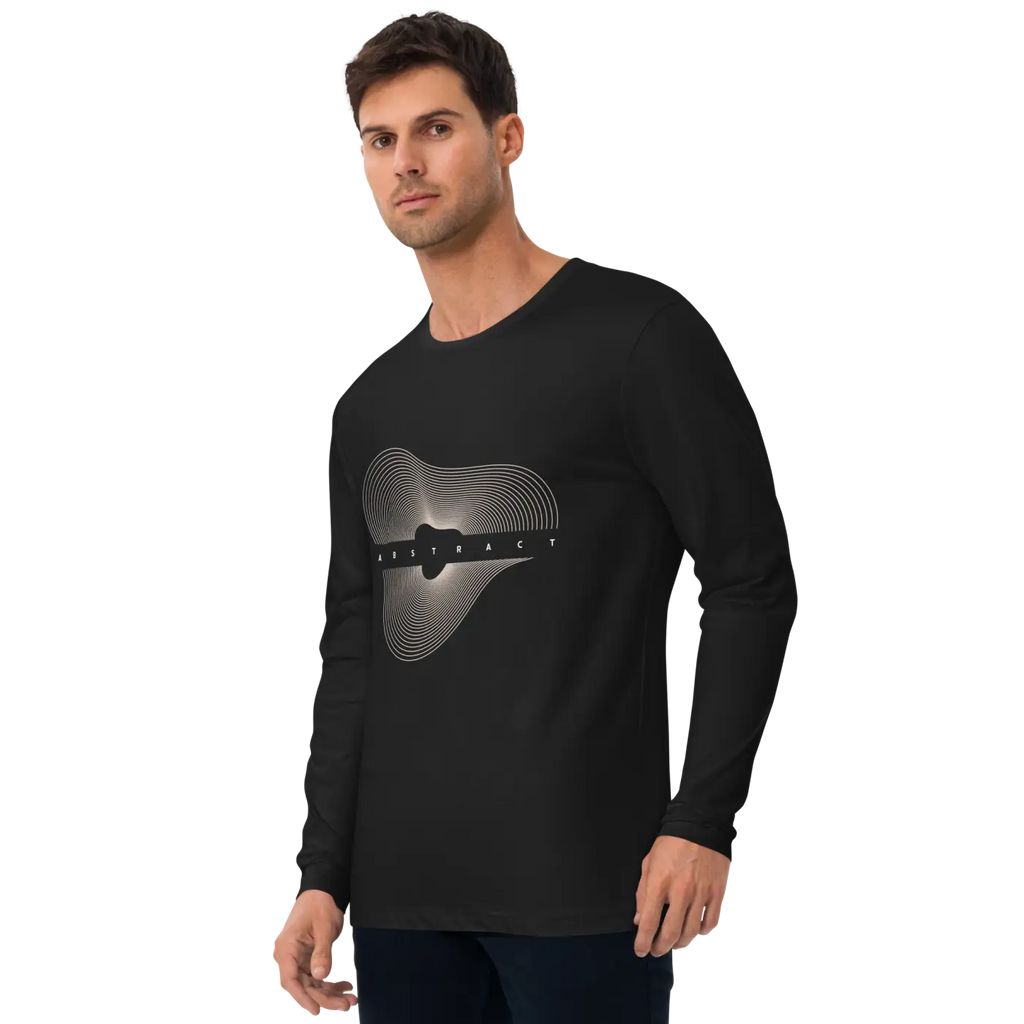 Abstract Art Long Sleeve T-Shirt - Bold Design - DipaliZ