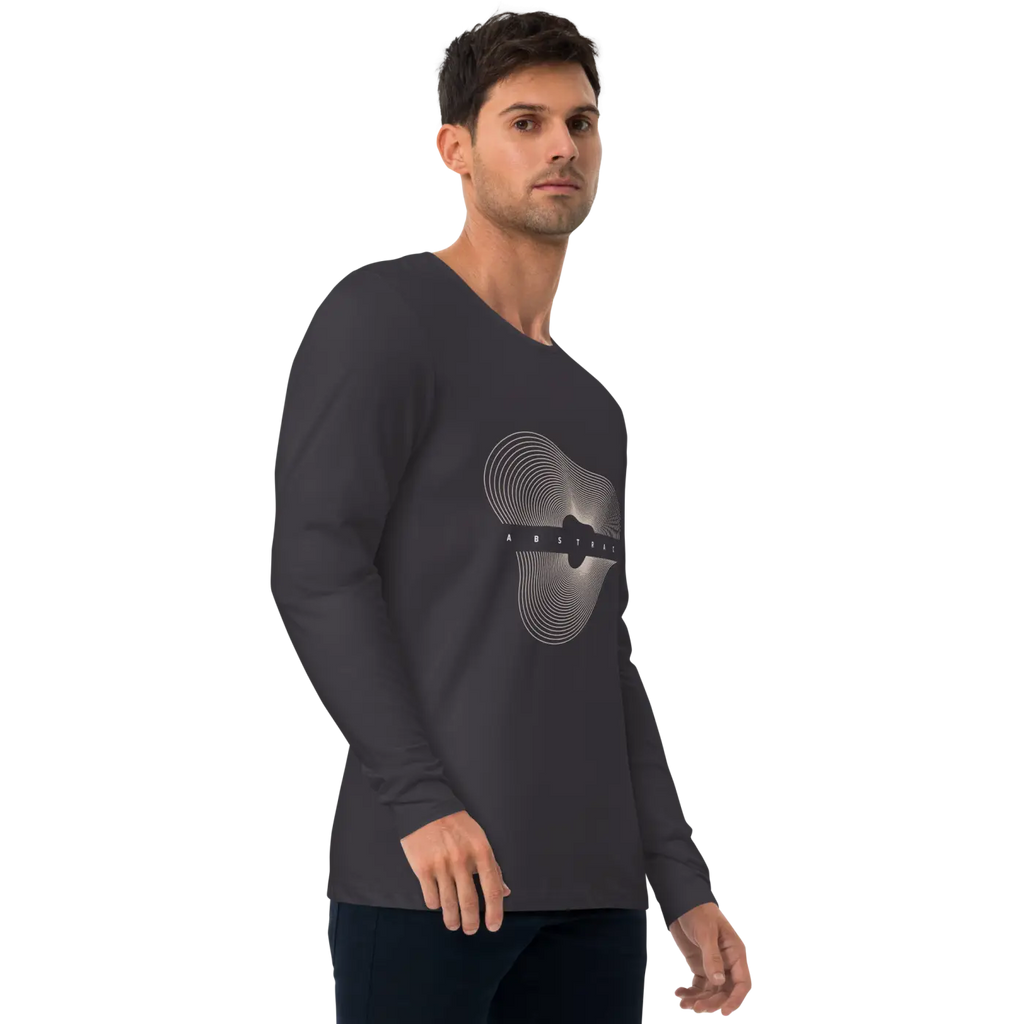 Abstract Art Long Sleeve T-Shirt - Bold Design - DipaliZ