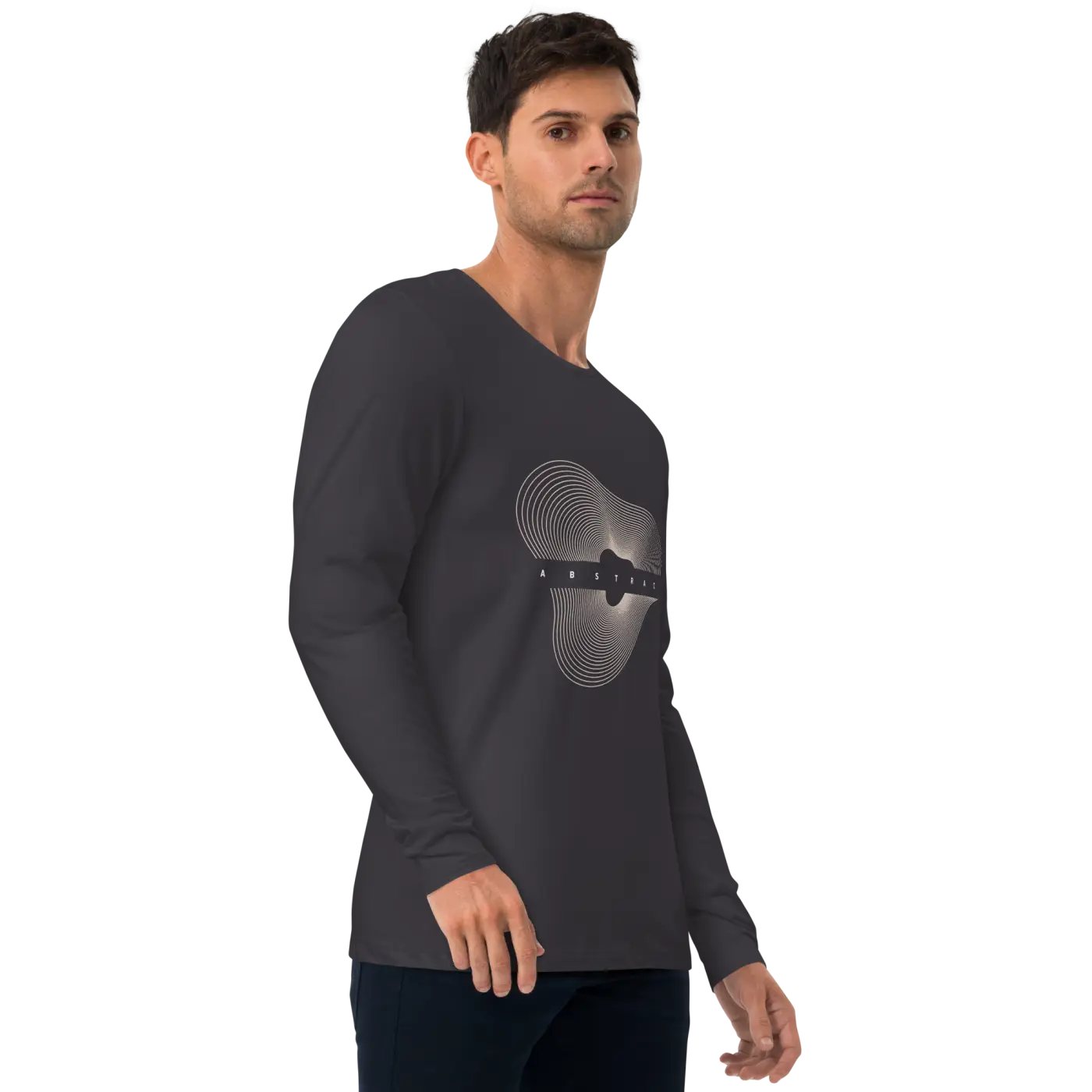 Abstract Art Long Sleeve T-Shirt - Bold Design - DipaliZ