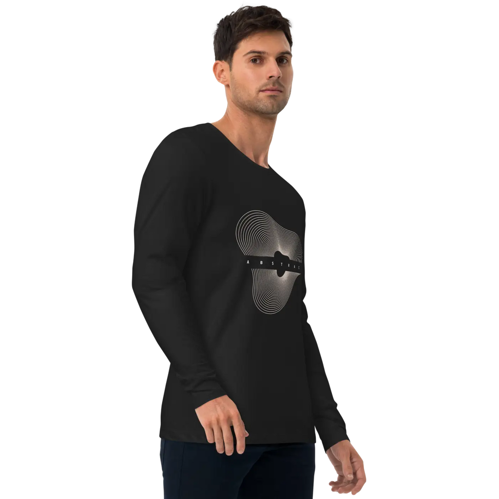 Abstract Art Long Sleeve T-Shirt - Bold Design - DipaliZ