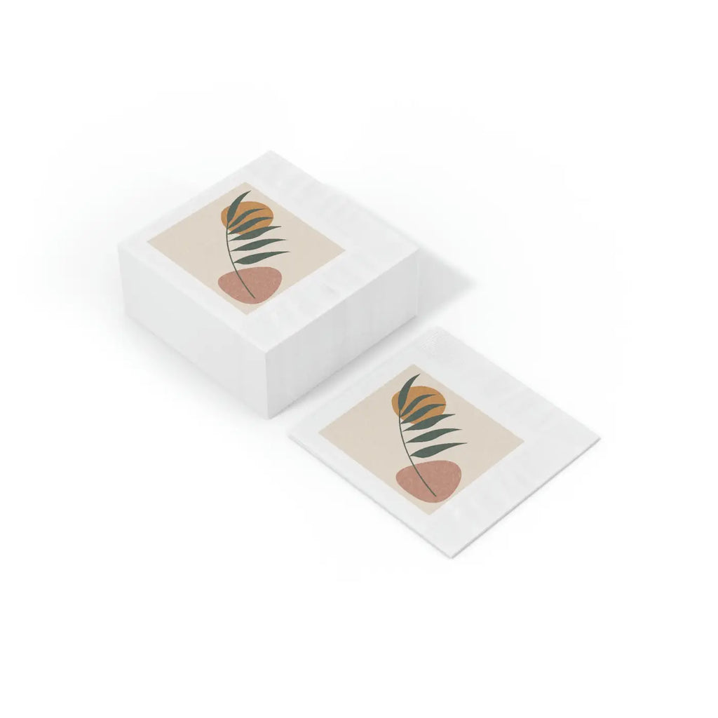 White Coined Napkins - Elegant Table Essential - DipaliZ