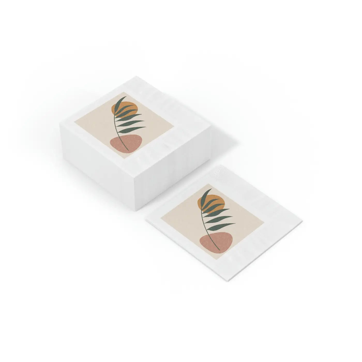 White Coined Napkins - Elegant Table Essential - DipaliZ