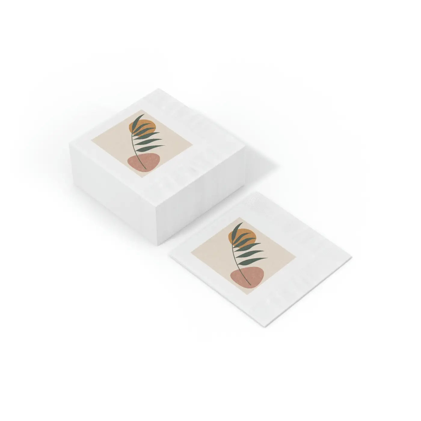 White Coined Napkins - Elegant Table Essential - DipaliZ