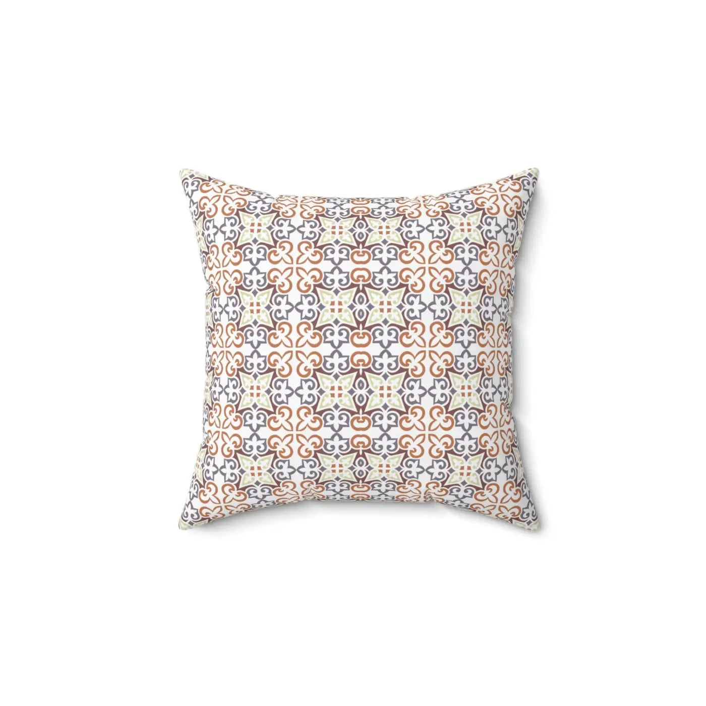 Bold Abstract Block Pattern Polyester Square Pillow - DipaliZ