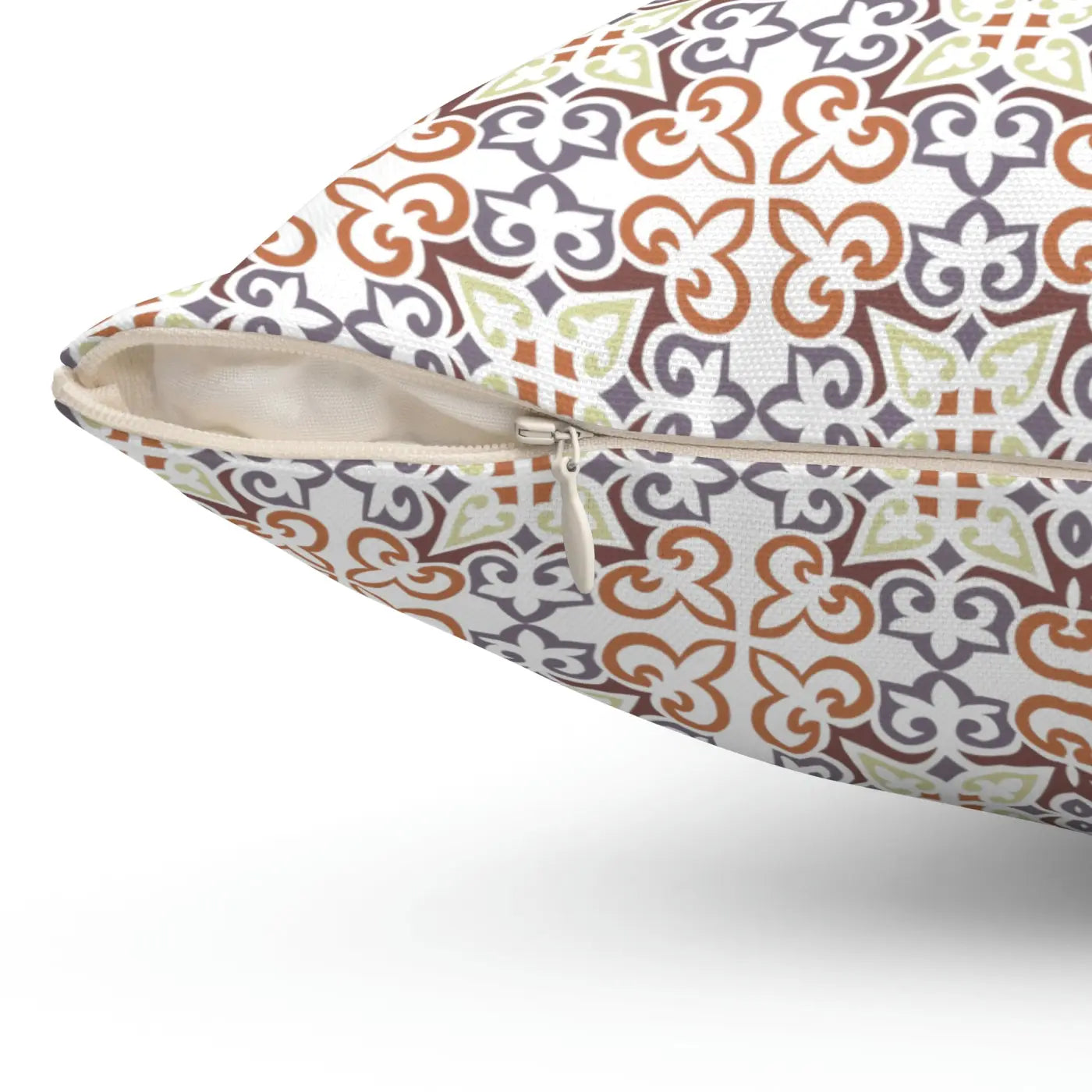 Bold Abstract Block Pattern Polyester Square Pillow - DipaliZ