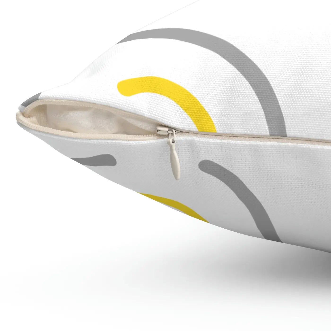 Polyester Square Pillow - Abstract Circles Design - DipaliZ