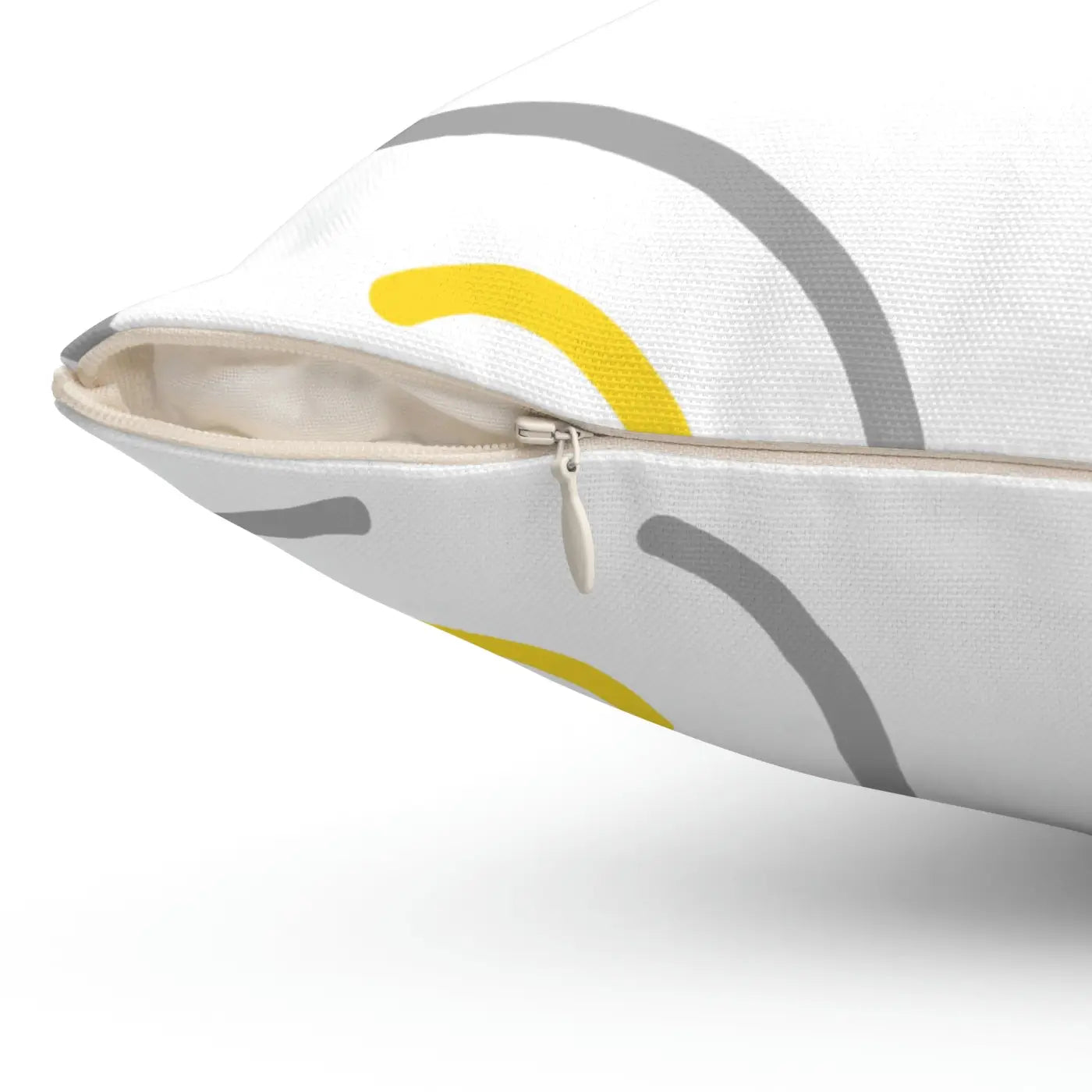 Polyester Square Pillow - Abstract Circles Design - DipaliZ