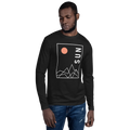 Eco Abstract Landscape Long Sleeve T-Shirt - DipaliZ
