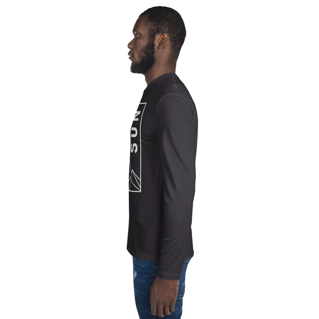 Eco Abstract Landscape Long Sleeve T-Shirt - DipaliZ