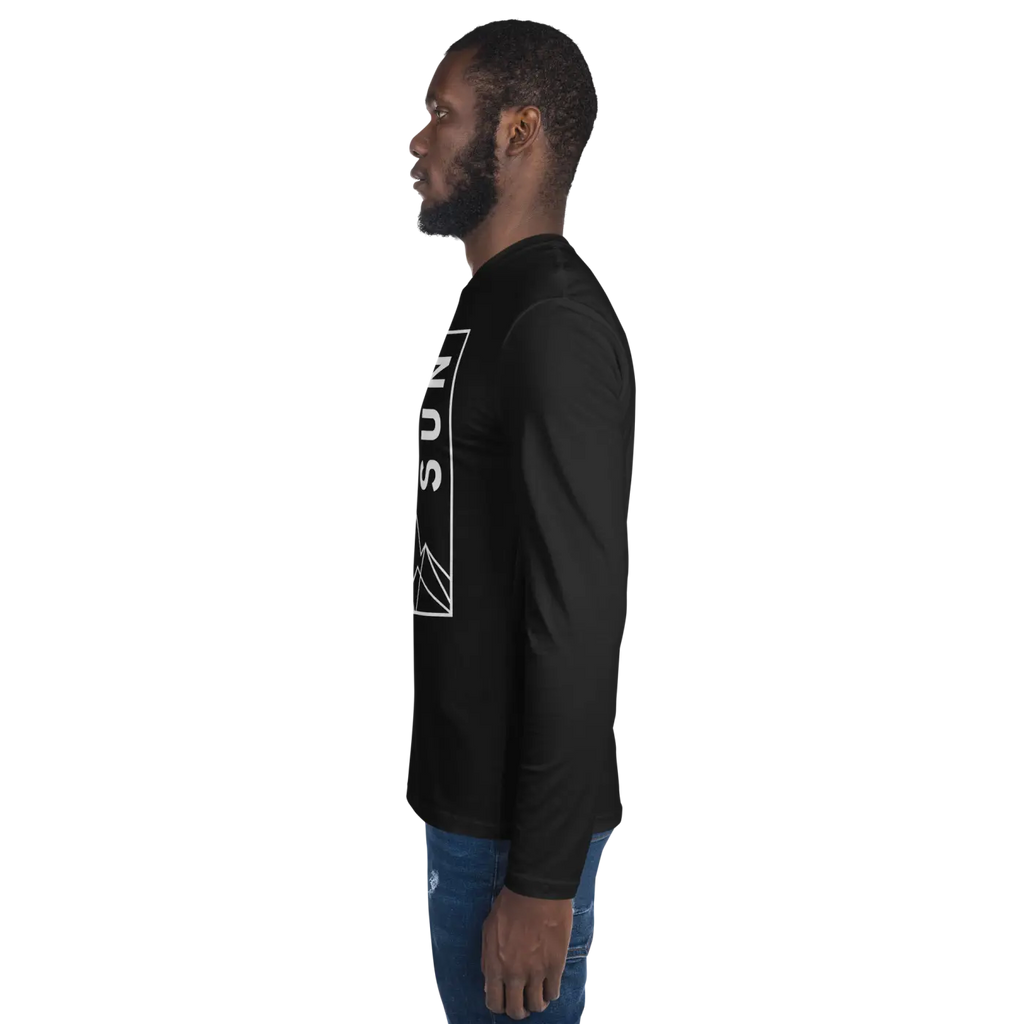 Eco Abstract Landscape Long Sleeve T-Shirt - DipaliZ