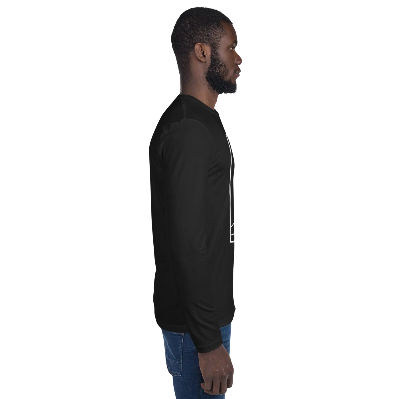 Eco Abstract Landscape Long Sleeve T-Shirt - DipaliZ