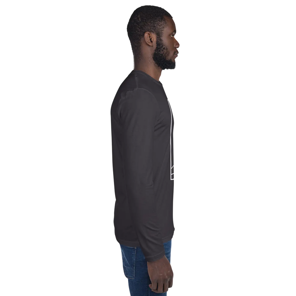 Eco Abstract Landscape Long Sleeve T-Shirt - DipaliZ