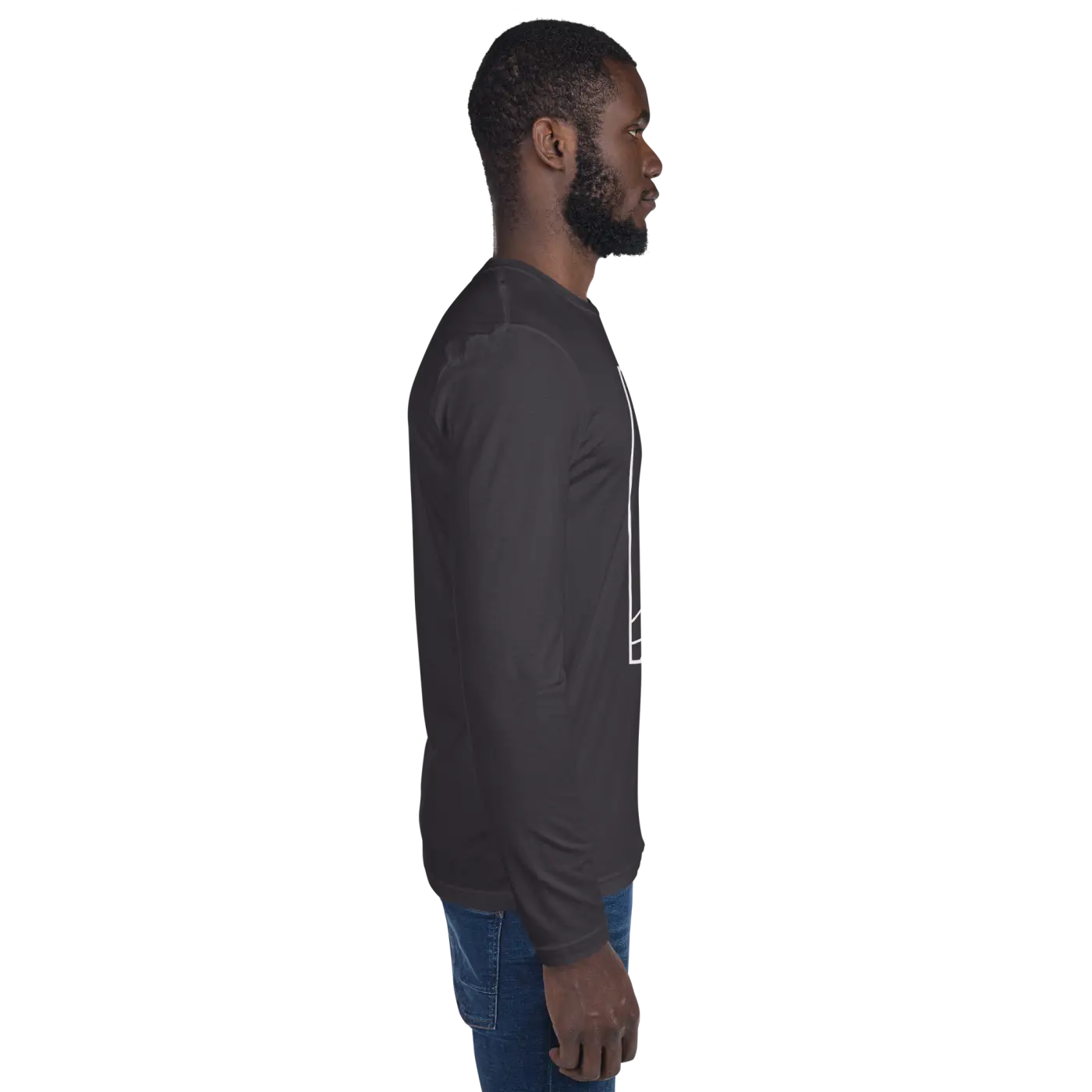 Eco Abstract Landscape Long Sleeve T-Shirt - DipaliZ