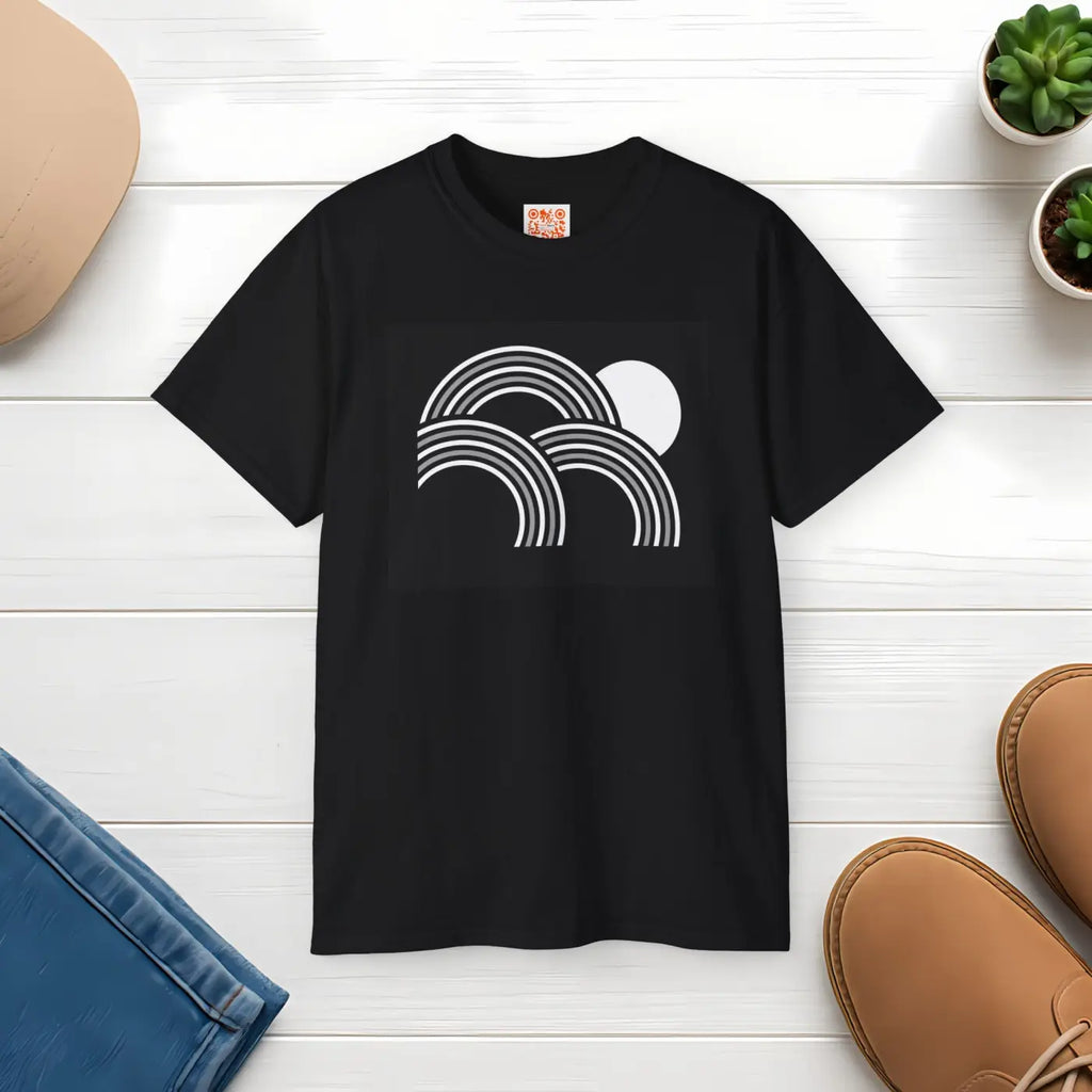 Abstract Clouds and Sun T-Shirt - Unisex Ultra Cotton - DipaliZ