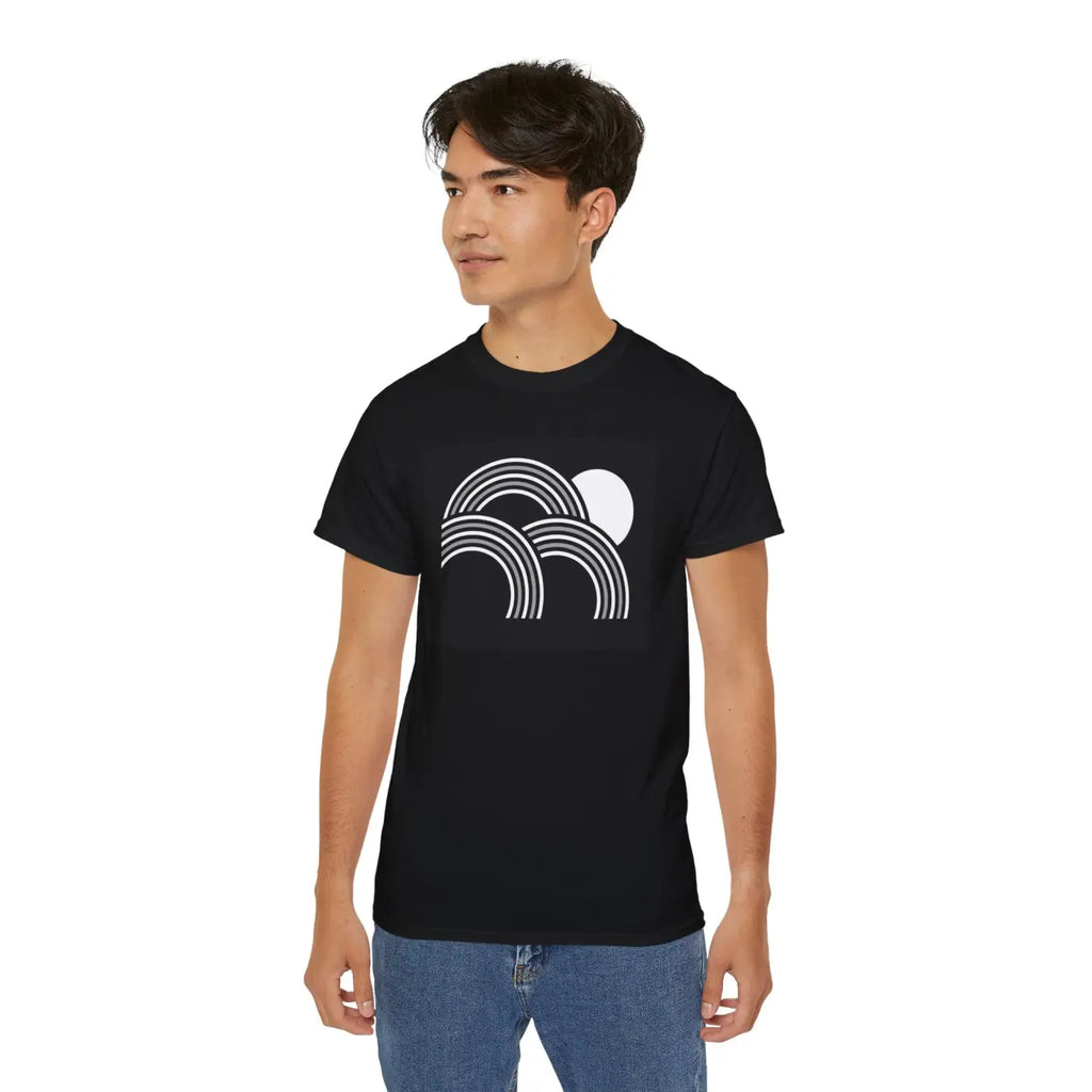 Abstract Clouds and Sun T-Shirt - Unisex Ultra Cotton - DipaliZ