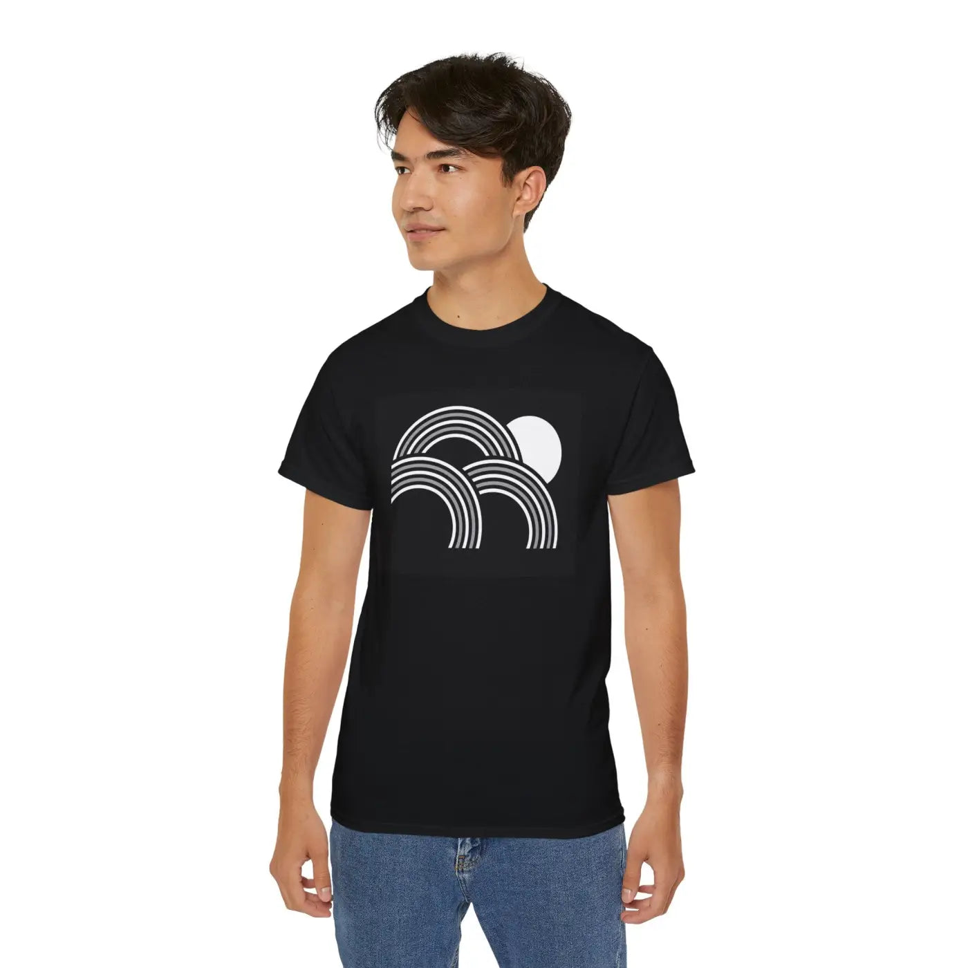 Abstract Clouds and Sun T-Shirt - Unisex Ultra Cotton - DipaliZ