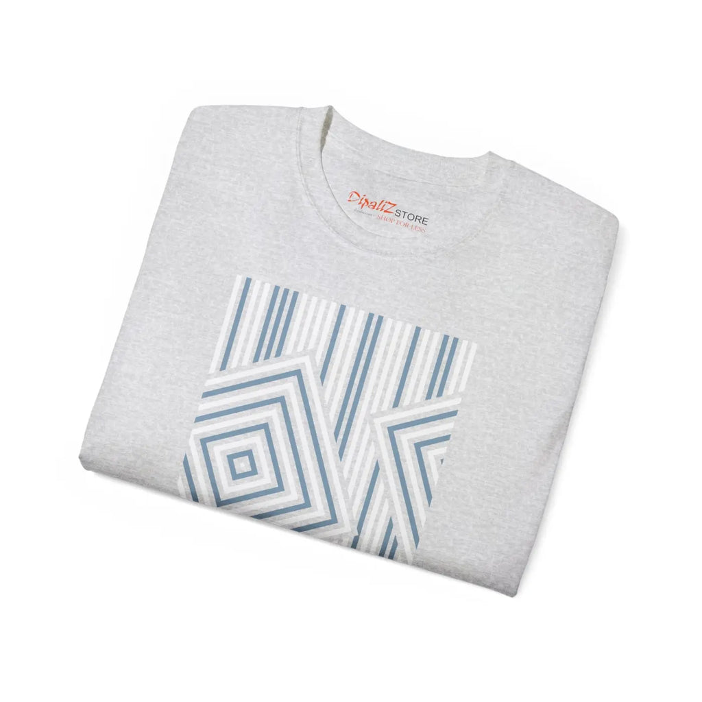 Statement T-Shirt - Abstract Lines Eco-Friendly - DipaliZ