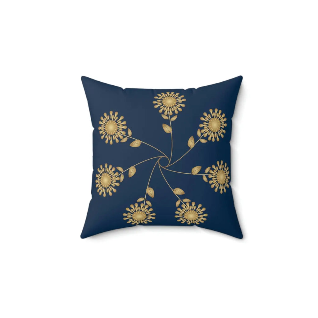 Polyester Square Pillow - Bold Abstract Pattern - DipaliZ