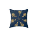 Polyester Square Pillow - Bold Abstract Pattern - DipaliZ