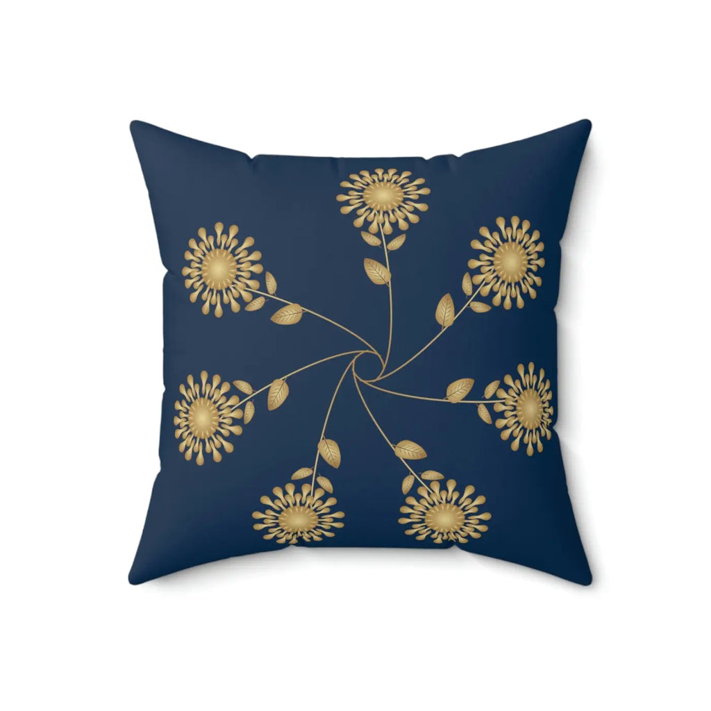 Polyester Square Pillow - Bold Abstract Pattern - DipaliZ